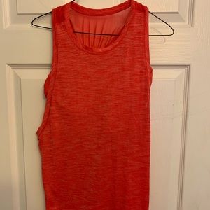 Pink Lululemon 2 in 1 Tank